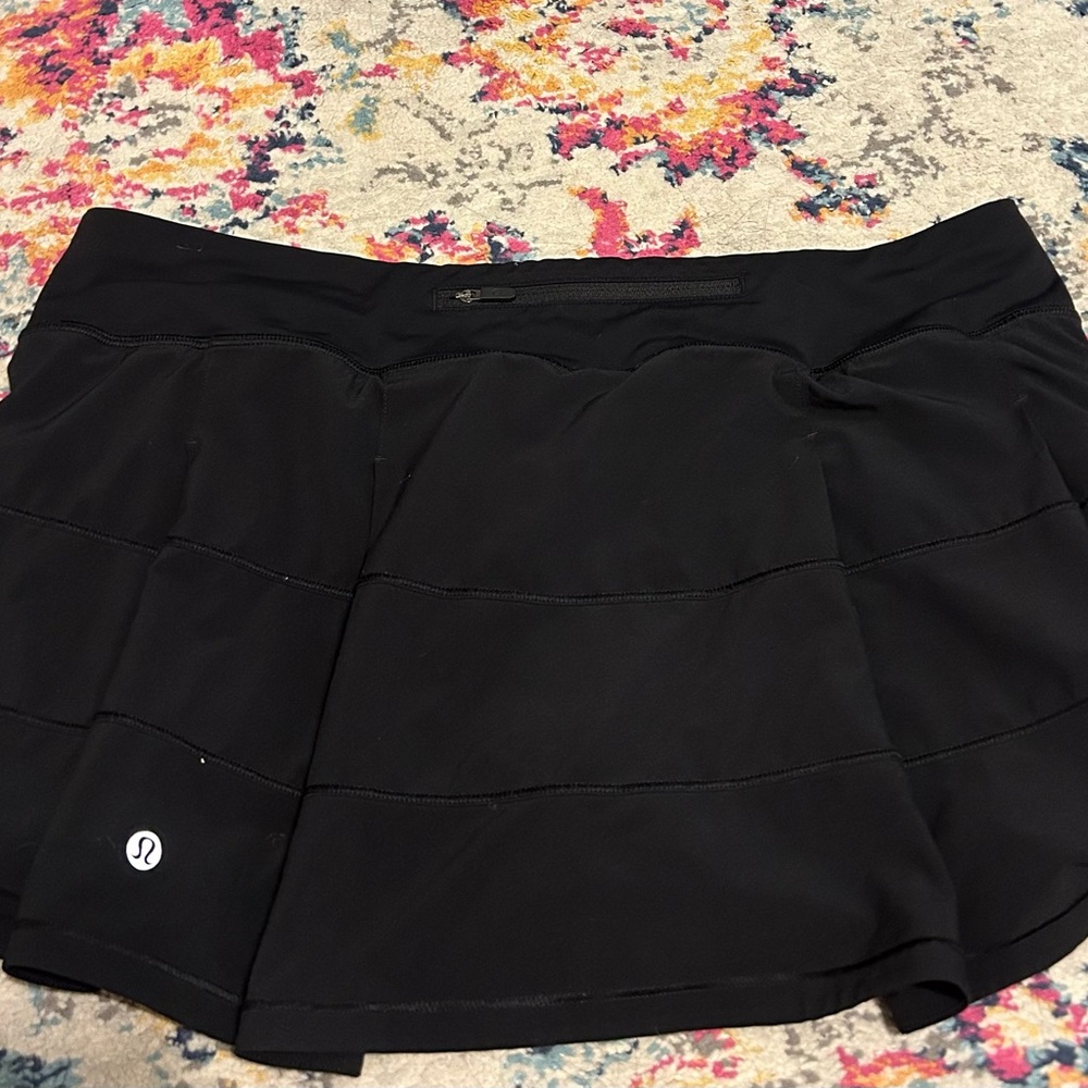 Lululemon Black Athletic Skirt